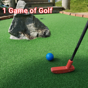 One game of golf